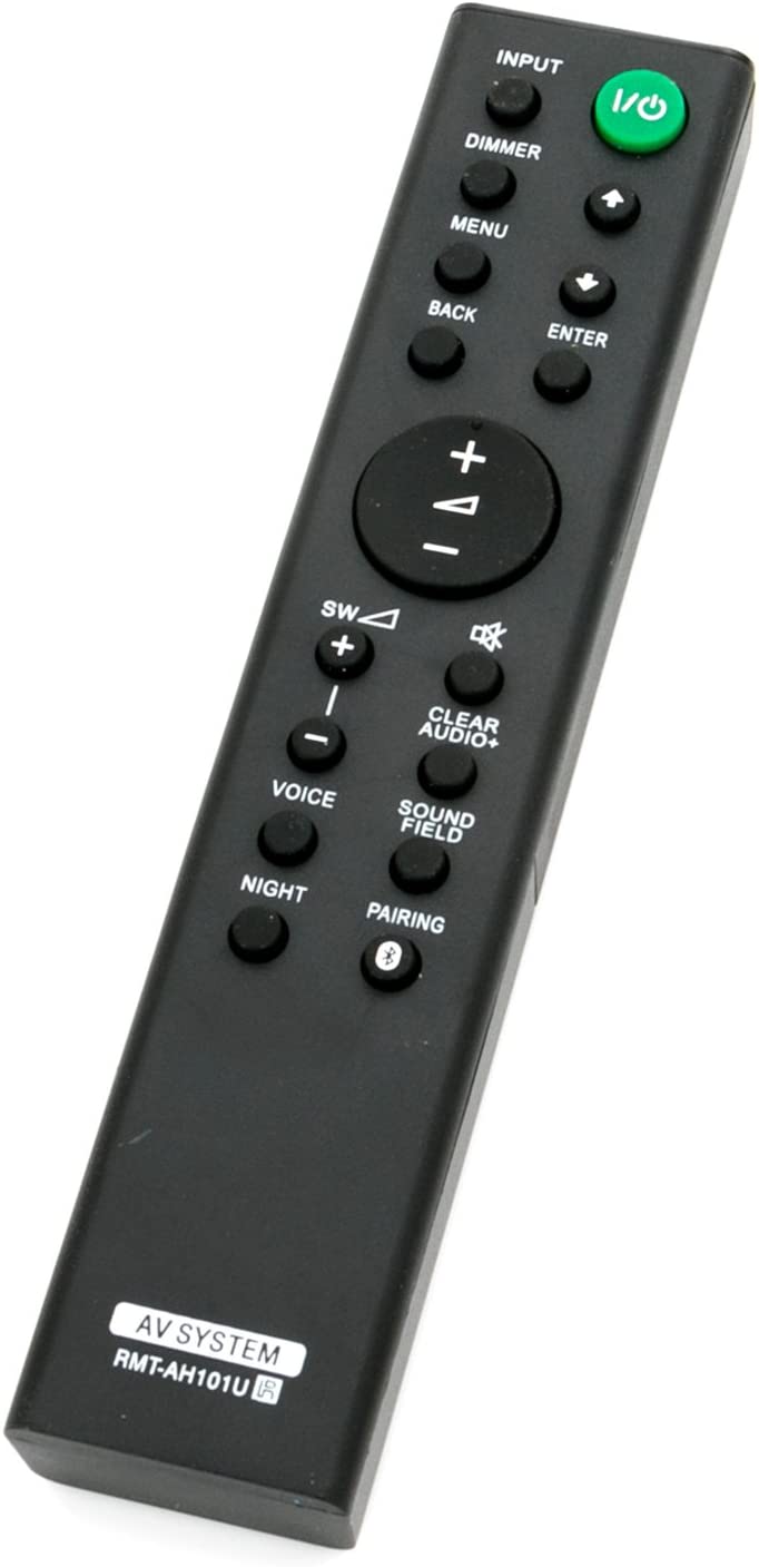 RMT-AH101U Remote for Sony Sound Bar HT-CT380 HT-CT780 HT-CT381 HTCT380 HTCT780 HTCT381