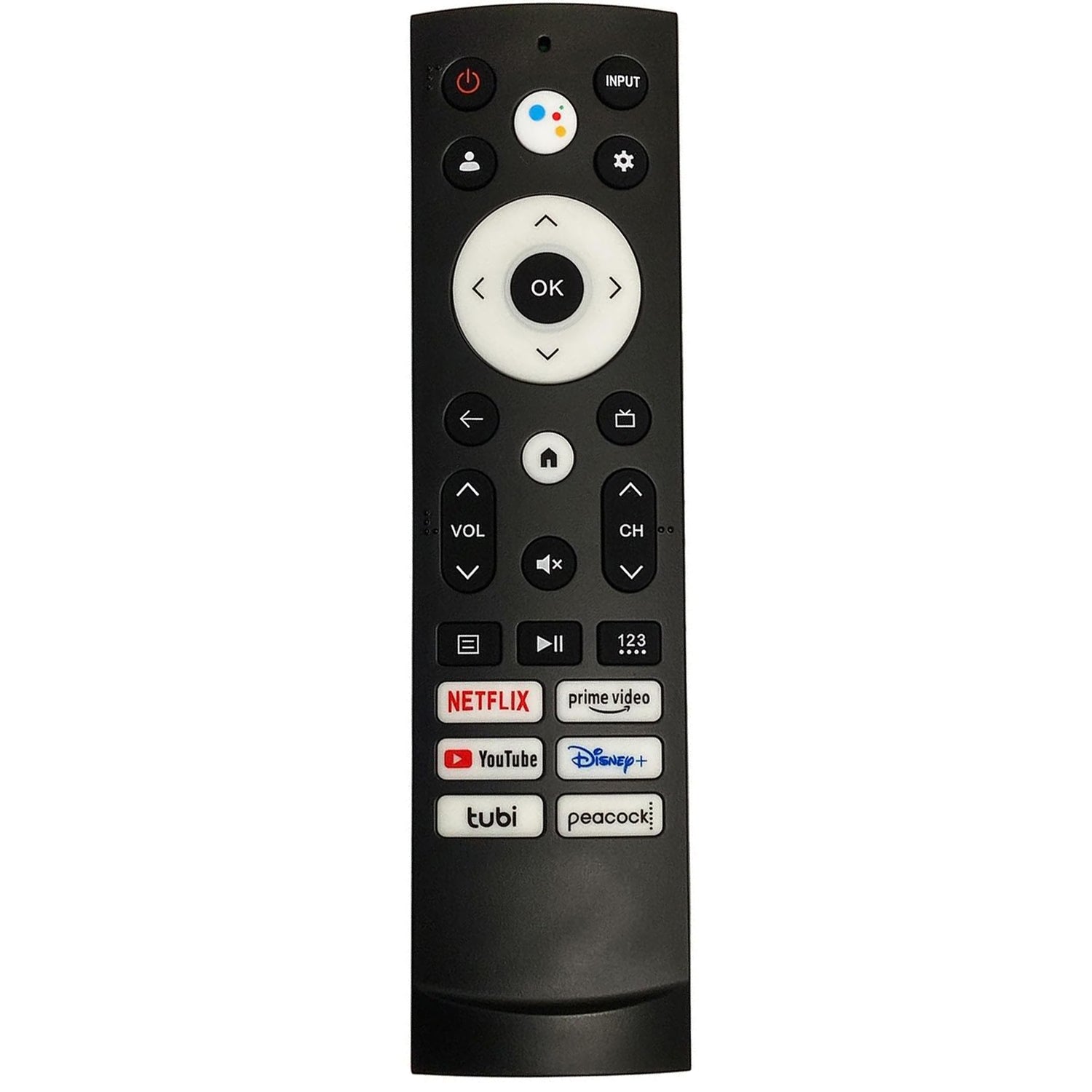 Replacement TV Remote Control for Hisense 50U6H TVs with Voice