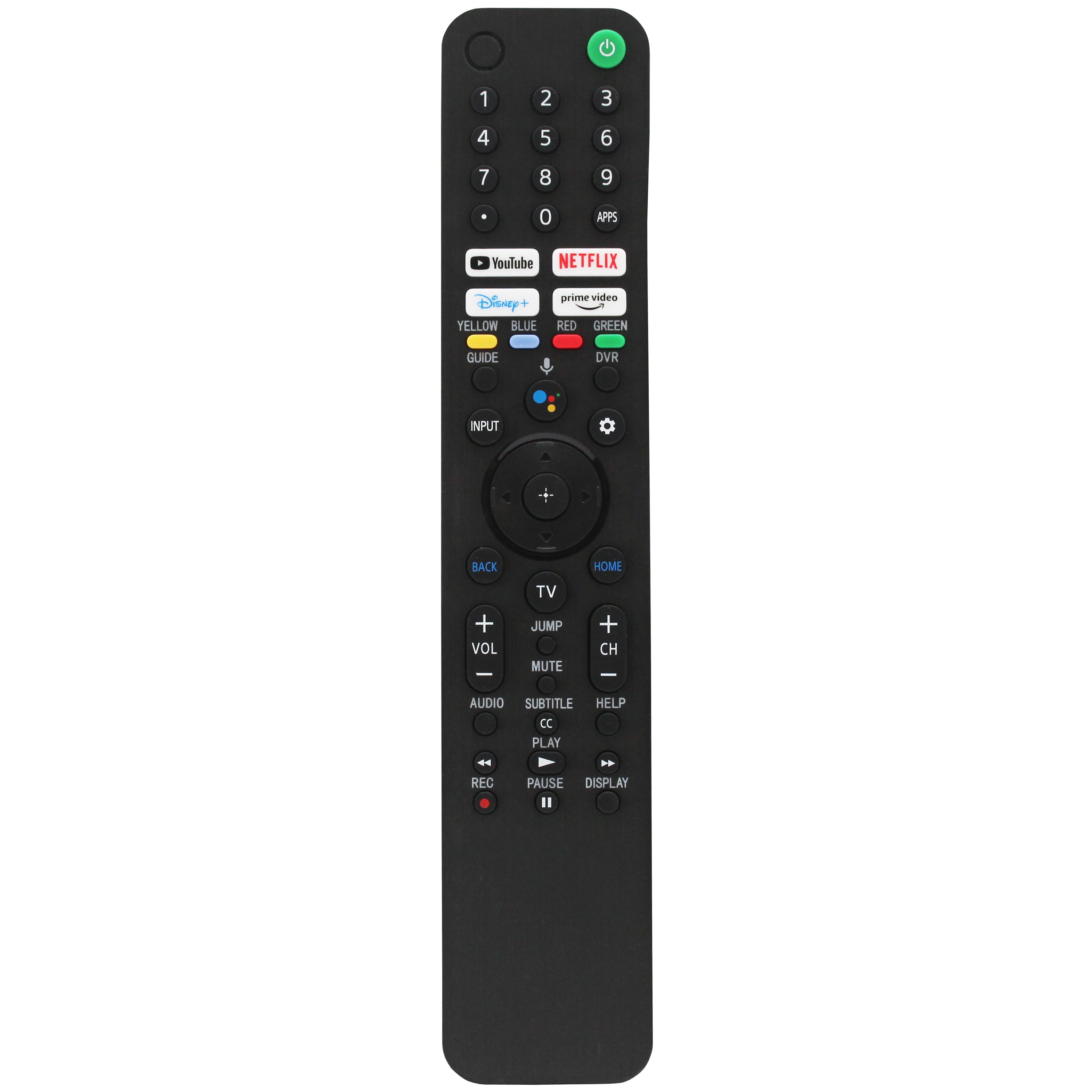 Replacement TV Remote Control for Sony XBR-55A9G TVs with Voice