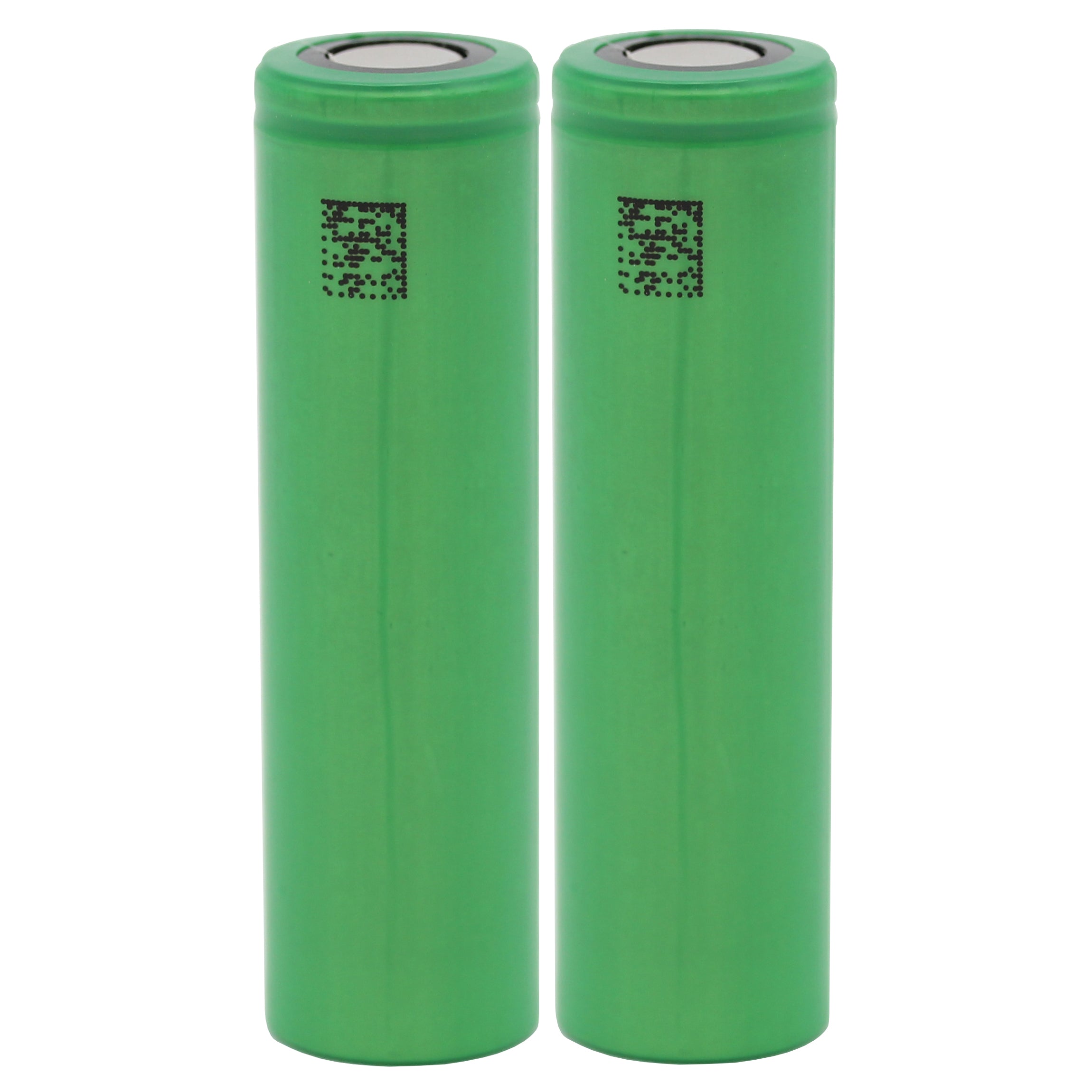 2-Pack Replacement IMR 18650 Flat Top Battery