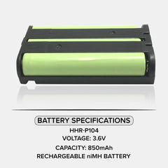 Interstate Batteries TEL0006 Cordless Phone Battery