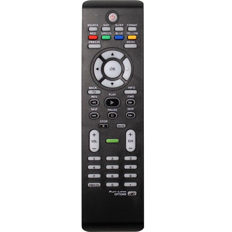 Philips 42PFL7432D Replacement TV Remote Control