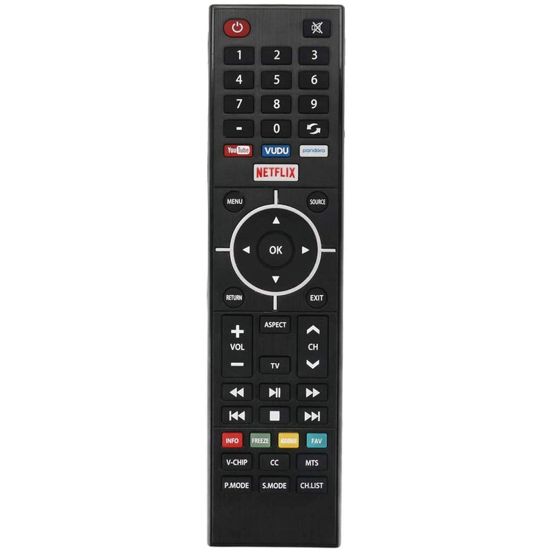 Element Electronics ELDFT395J Replacement TV Remote Control