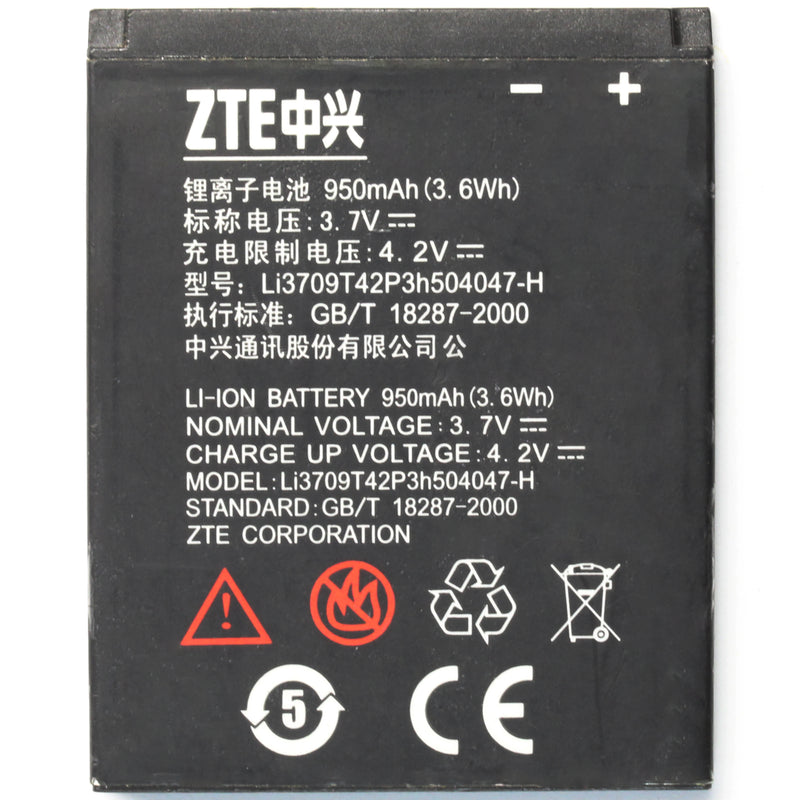 ZTE Li3709T42P3h504047-H Battery