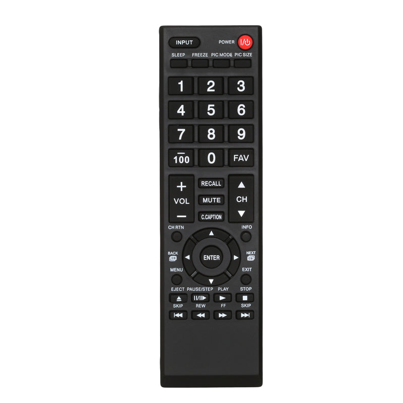 Toshiba 40RV525R Replacement TV Remote Control