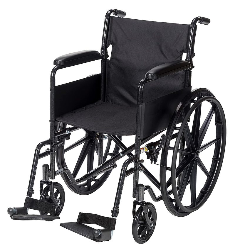 Portable Travel Folding Transport Wheelchair