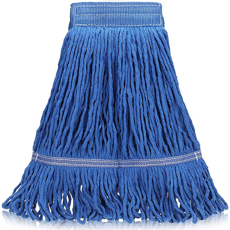 Premium Commercial Mop Head Standard Replacement Floor Cleaning Wet Mop Heads Head Refills Heavy Duty General Refills for Industrial Cleaning