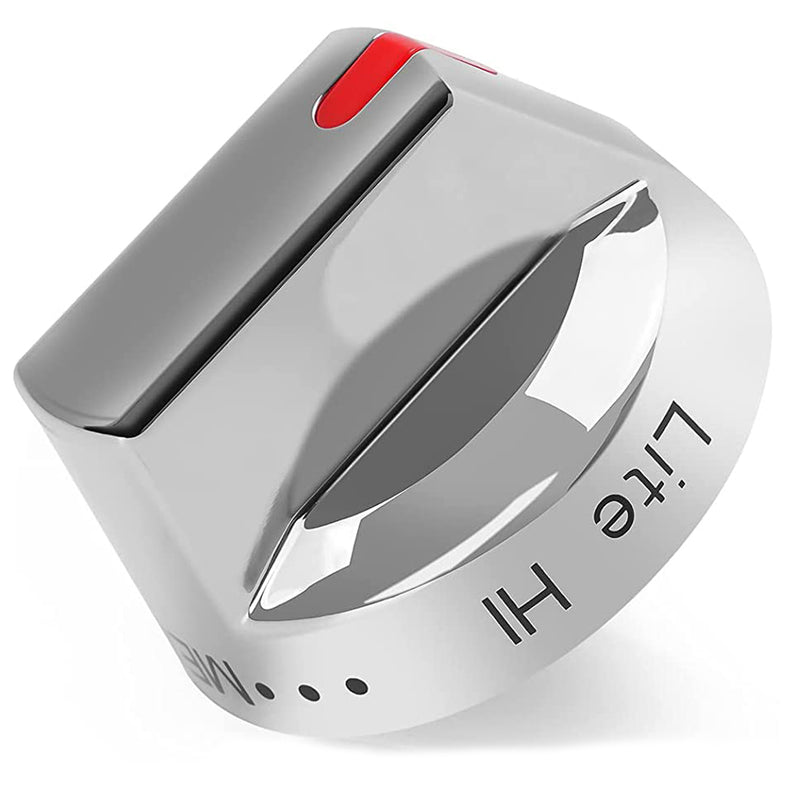 Stainless Steel Replacement Burner Control Knobs Gas Stove Knobs for Samsung Range Oven Parts NX58H5600SS NX58J7750SS NX58H5650WS NX58M6850SS