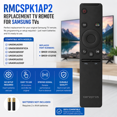 Samsung UN43KU630D Replacement TV Replacement Remote Control