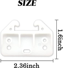 Plastic Drawer Replacement Parts Guides Slides Cabinet Drawer Track for Dresser Drawer Guide Brackets Drawer