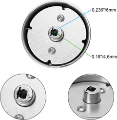 Stainless Steel Replacement Burner Control Knobs Gas Stove Knobs for Samsung Range Oven Parts NX58H5600SS NX58J7750SS NX58H5650WS NX58M6850SS