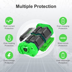 56V 5.0 Ah Replacement Extended Battery for EGO Electric Lawn Mower