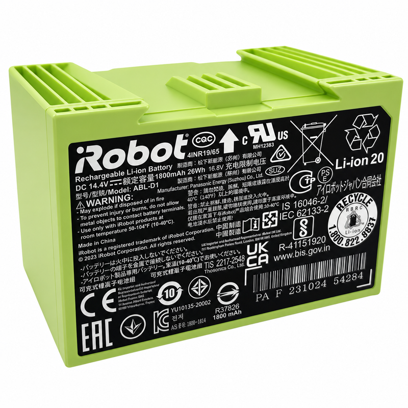 Roomba ABL-D1 Battery Pack for Roomba e5 e6 I7 i7+ i8 ABL-D1 4INR-19/65 Vacuum