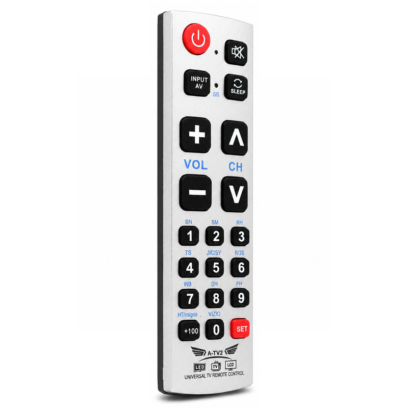 Universal Big Button TV Remote Control for Seniors & Older Adults