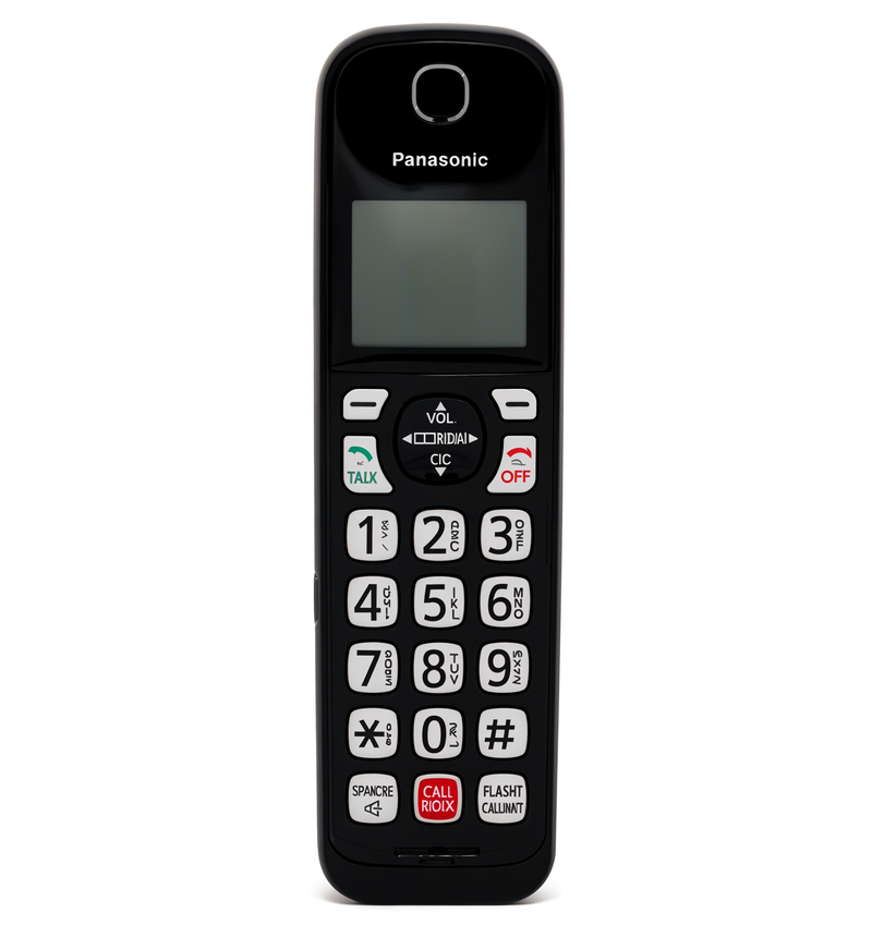 Panasonic KX-TGDA86 B Replacement Cordless Phone Black Handset