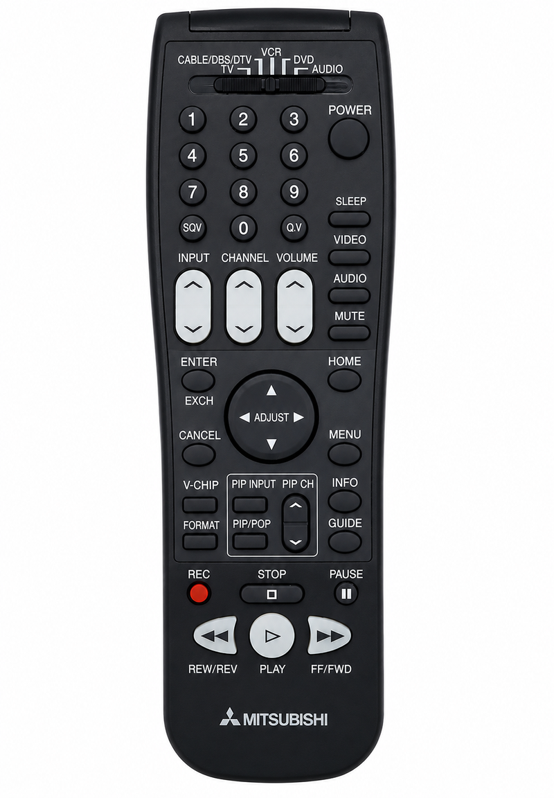 Remote for Mitsubishi CS-2710RA TV
