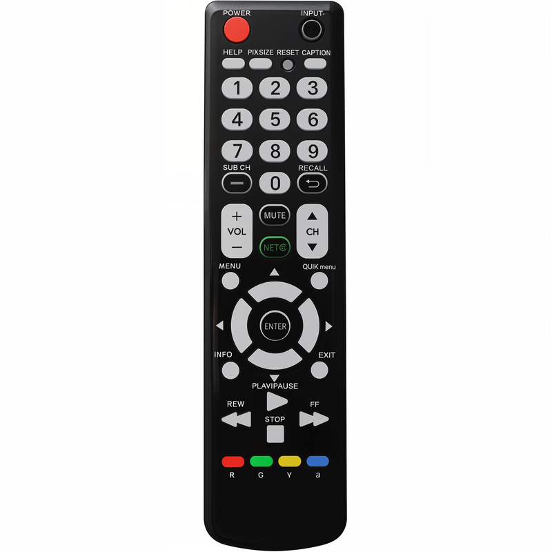 Sanyo DP19647 Replacement TV Remote Control
