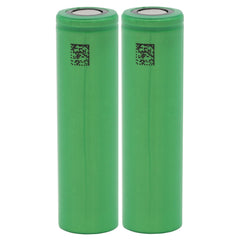 2-Pack Replacement IMR 18650 Flat Top Battery