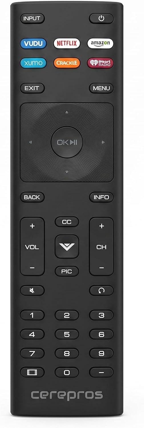 Vizio SV420XVT Replacement TV Remote Control