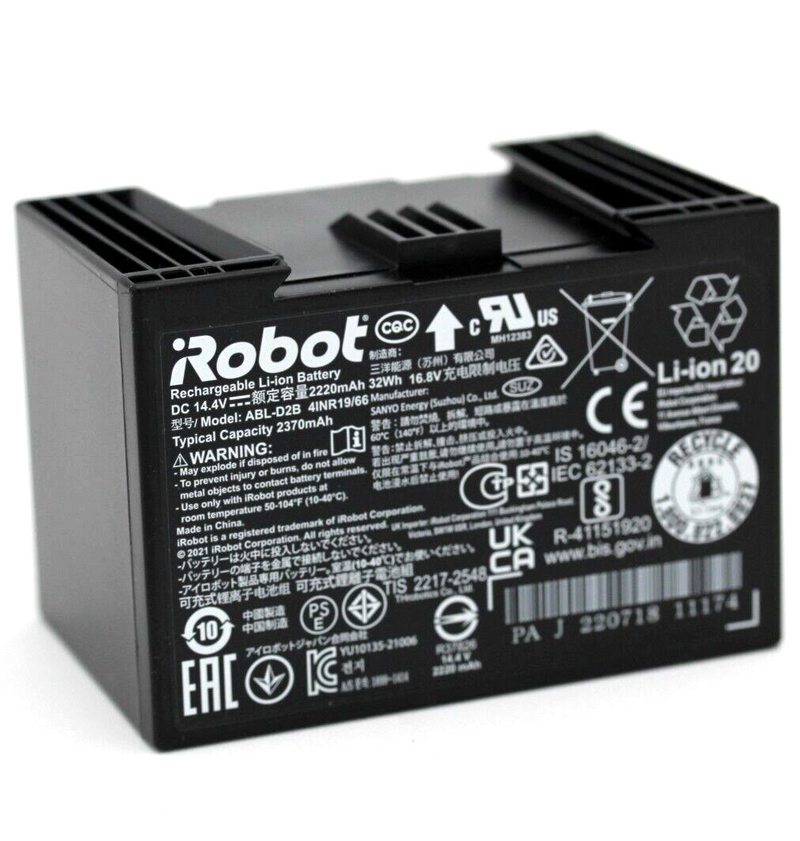 Roomba ABL-D2B 16.8V 2220mAh 32Wh Battery for e5 e6 I7 i7+ i8 4INR19/66 Vacuum