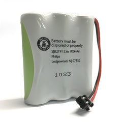 Remote for Sylvania ST88207 Cordless Phone Battery