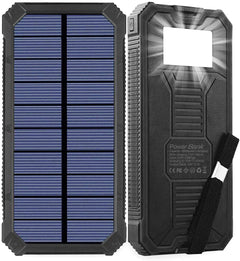 Solar Power Bank with Dual USB Ports