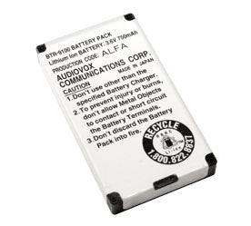 Genuine Audiovox BTR-9100 Battery