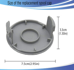 Spool Cap Replacement Cover for Ryobi Ryobi 18V 24V 40V Cordless Electric Trimmers 993373001 for P2000 P2005 P2006 RY24021 Weed Eater Parts