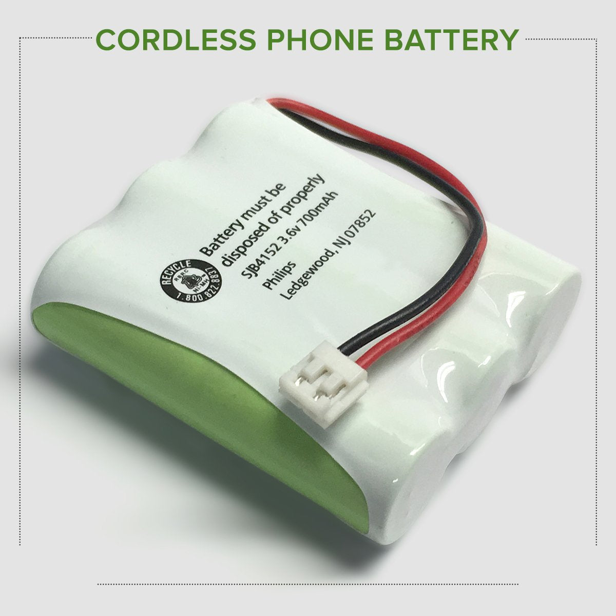 GE 2-6921GE1-A Cordless Phone Battery