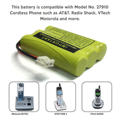 Aastra Telecom H5400RE3 Cordless Phone Battery