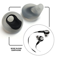 6-Pack Replacement Silicone Tips for Bose IE ie2 Headphones Headset