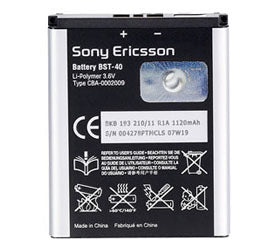 Sony Ericsson Bst 40 Battery