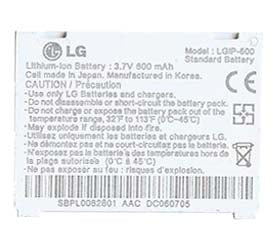 Genuine LG KG320 Battery