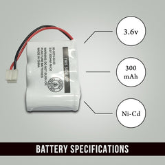 Sanik 3SN3AA30SJ1 Cordless Phone Battery