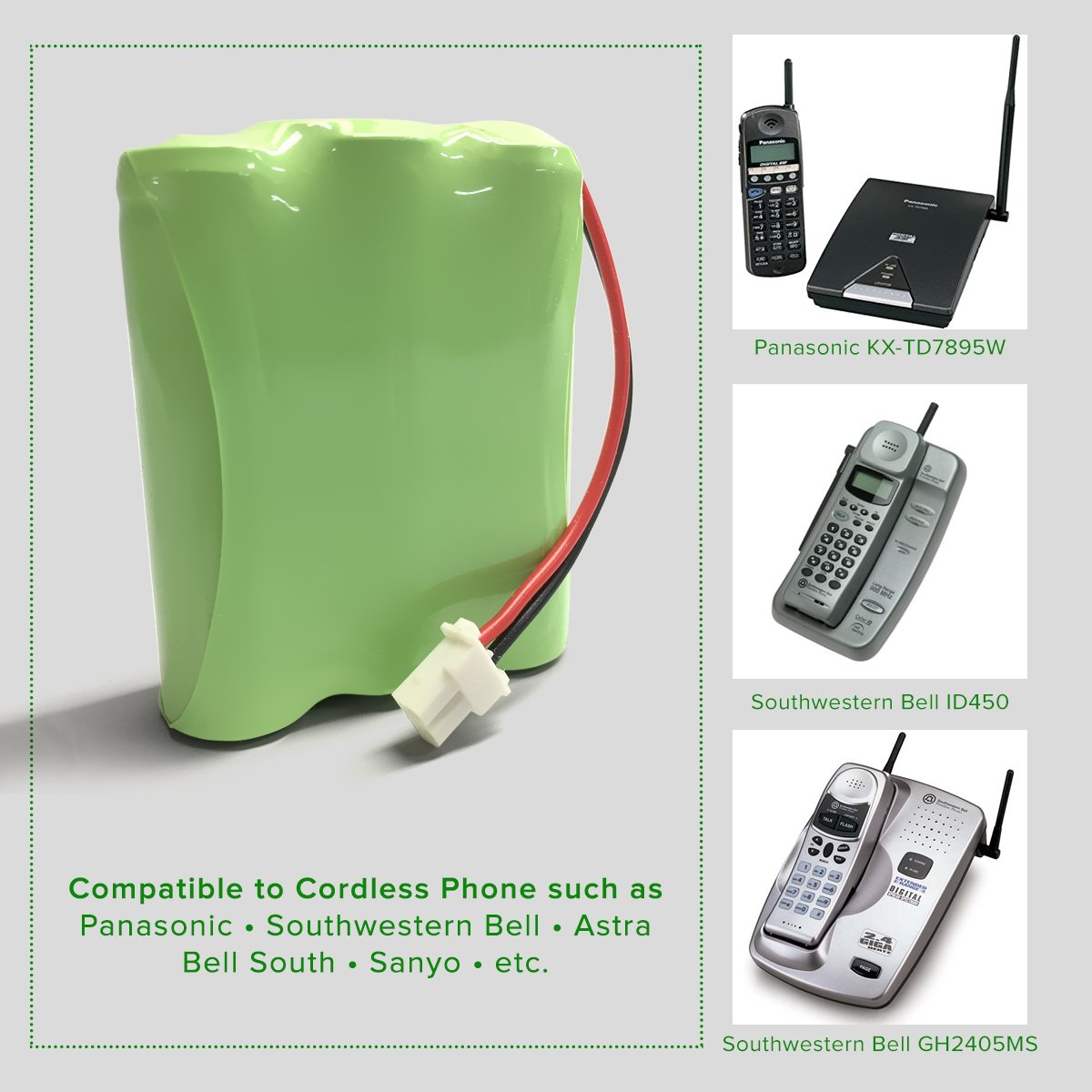 Aastra Telecom JB-900 Cordless Phone Battery