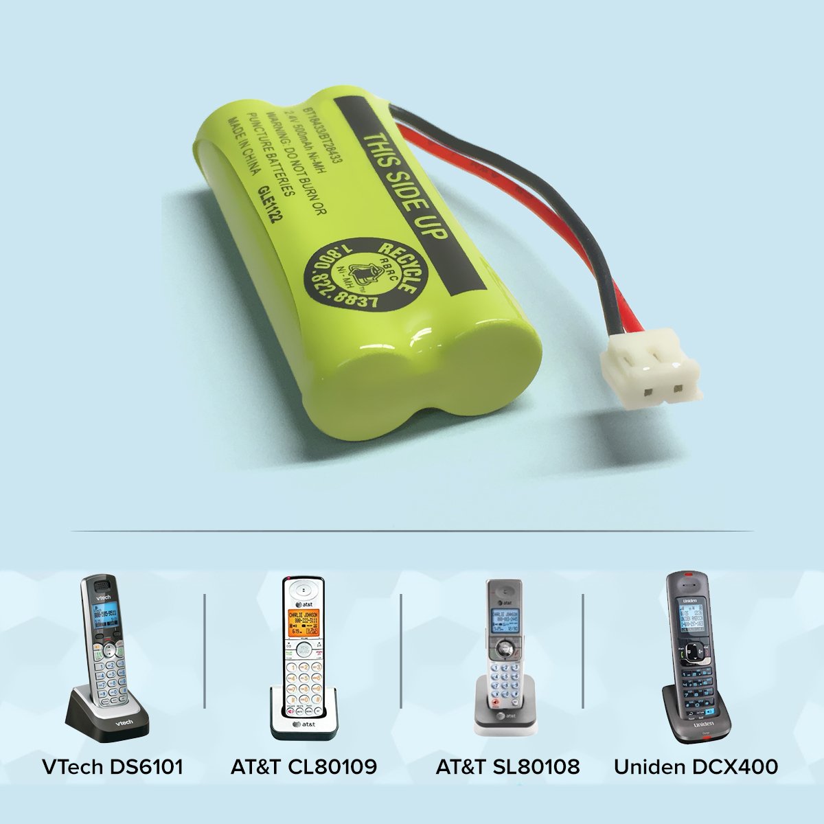AT&T BT18433 Cordless Phone Battery – namebranddirect.com