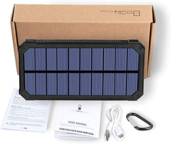 Solar Power Bank with Dual USB Ports