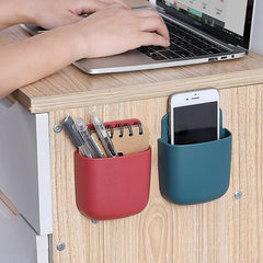 6-Pack Wall Mount Holder with Adhesive for TV Remote Controls and Cell Phones