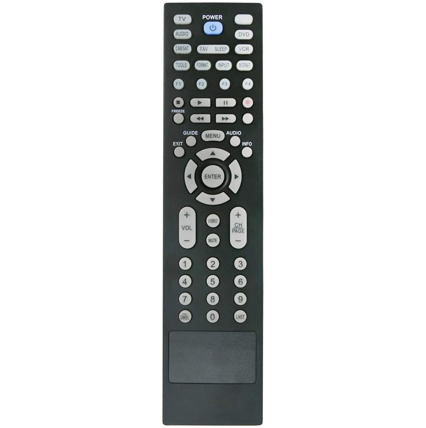 Mitsubishi 32LX3DC-UA Replacement TV Remote Control