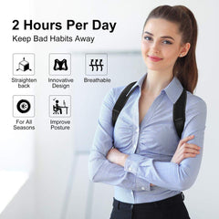 WellPosture Therapy Back Brace Corrective Posture Corrector for Women