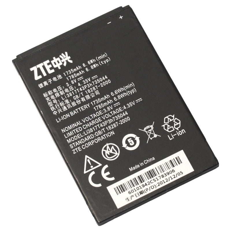 ZTE Li3817T43P3h735044 Battery