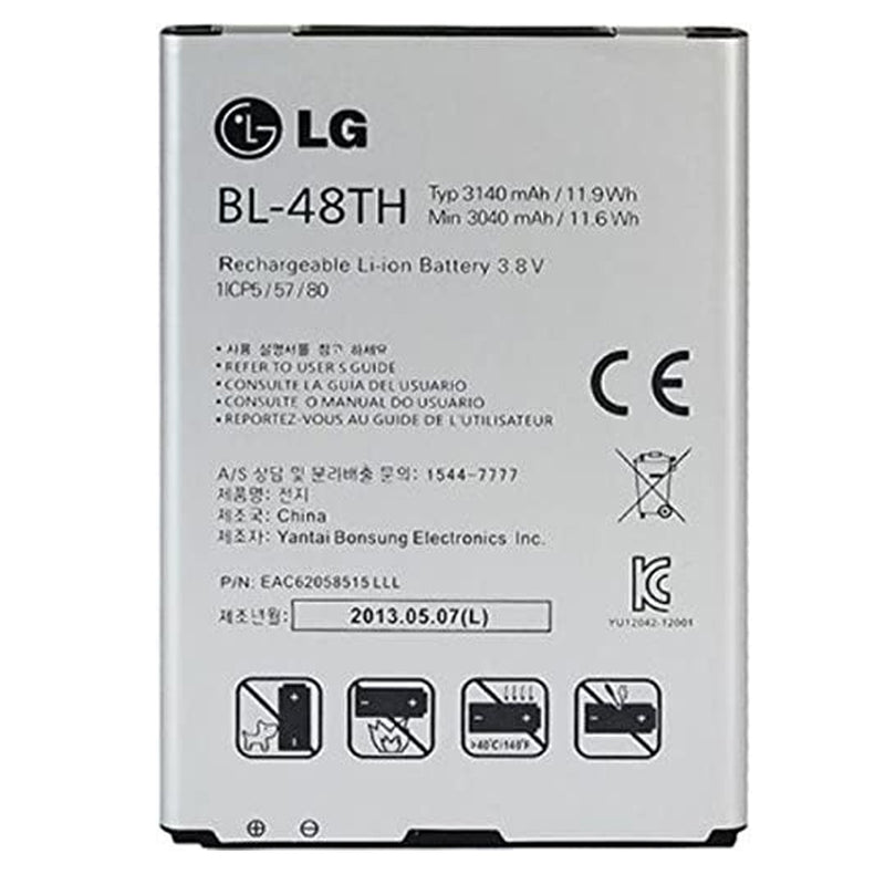 LG BL-48TH Cell Phone Battery 1ICP5/57/80 for Optimus G Pro Cell Phone