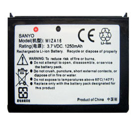 Sanyo Qtek 9100 Battery