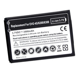 New Extended HTC BACY35HEV4-BK Battery