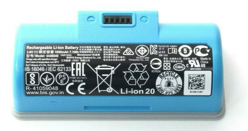 iRobot 4446040 Rechargeable Li-Ion Battery For iRobot Braava Jet 240 241 244 245
