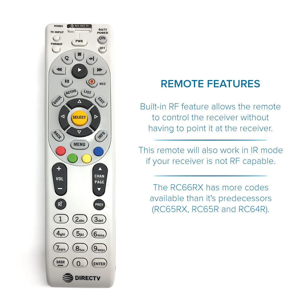 Directv Rc65x Remote Directv RC65 Remote Control – namebranddirect.com