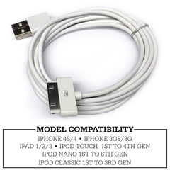 USB Charger Cable for iPod 4 (4th Generation)